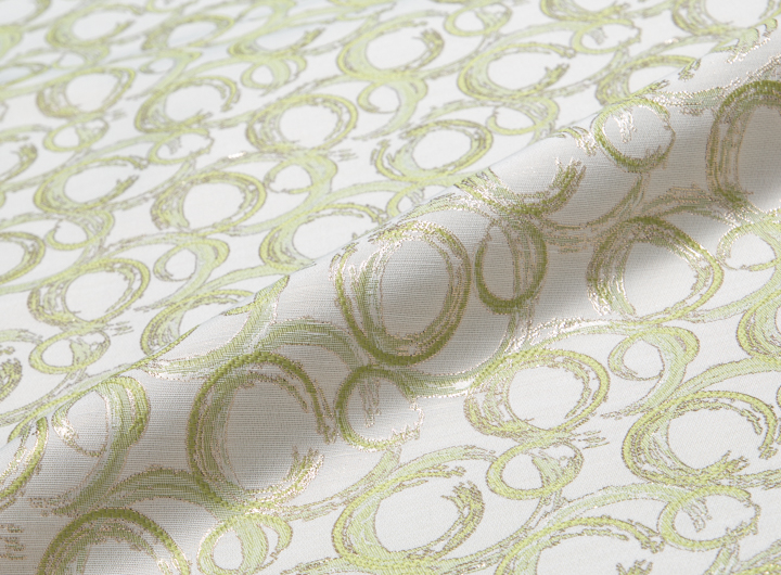 ホワイト・アイボリー系 / プルメリア プルメリアパールジャガード