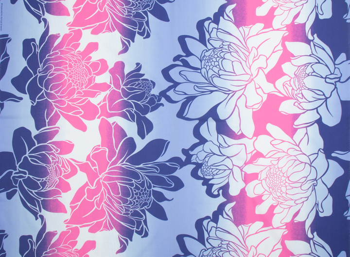 パープル系 / プロテア ハワイアンファブリック