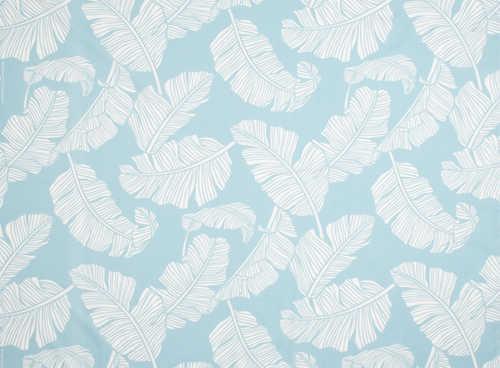 ブルー系 / リーフ ハワイアンファブリック