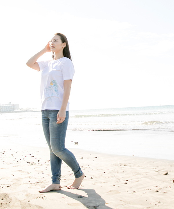 【マイティ・スー】パレオガールTシャツ BLACK S