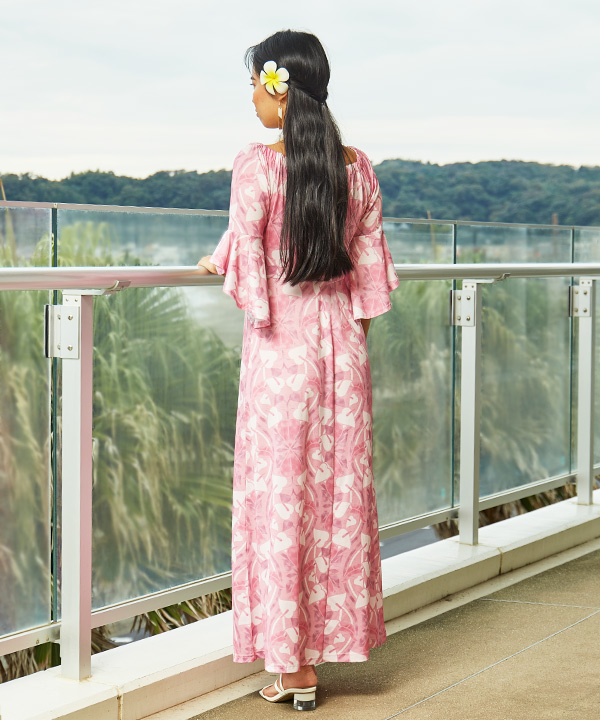 フラ 衣装 ドレス ピンク - 通販 - guianegro.com.br