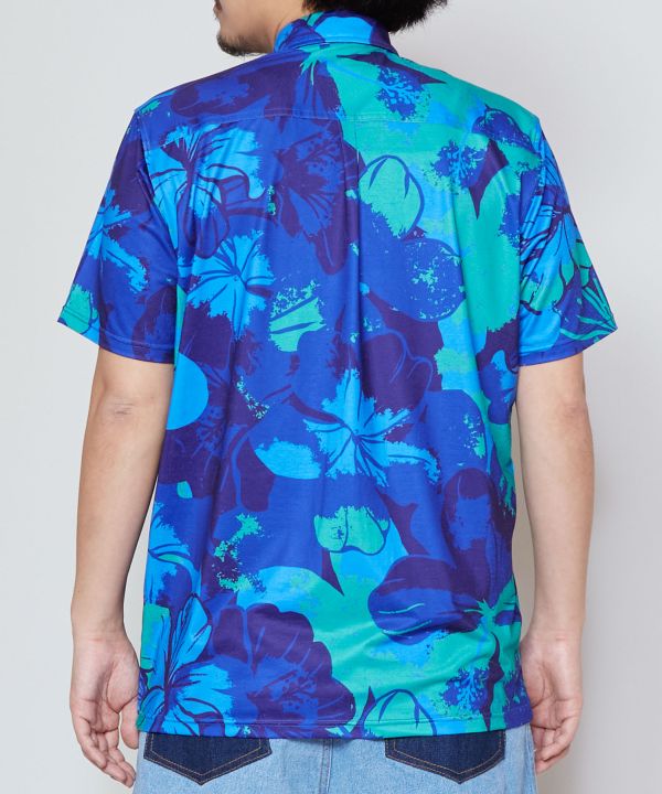 プアアロアロシャツ(Men's) LIME L