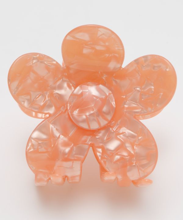 プルメリアヘアクリップ ORANGE MIX -