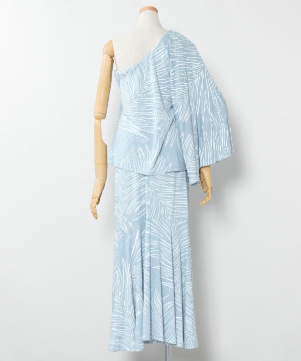 カマカニパームセットアップ LT BLUE M