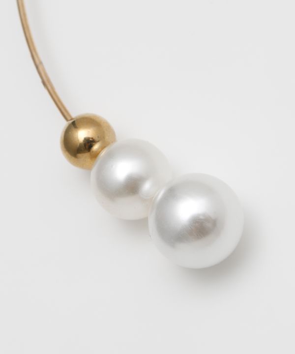 パールオープンネックレス GOLD -