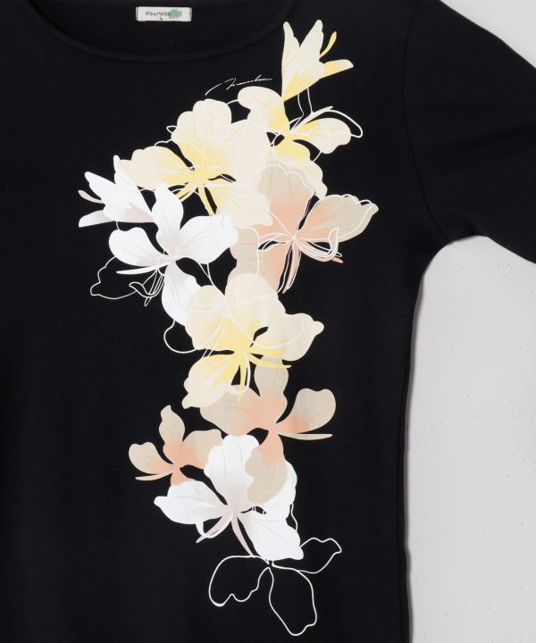 ナプアアワプヒＴシャツ(7分袖) OFF WHITE XL