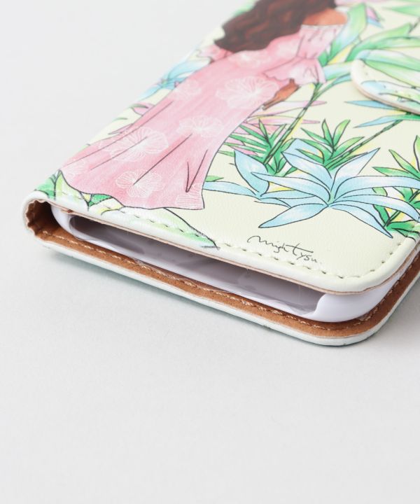 マウナロア Maunaloa フラダンス衣装の専門店 マイティ スー ムームー スマホケース 手帳型 Iphone7 8 Se 第二世代 1variation ハワイアン雑貨 フラステージ衣装 フラダンス衣装 パウスカート ドレス フラ用品 フラドレス ハワイアンファブリック