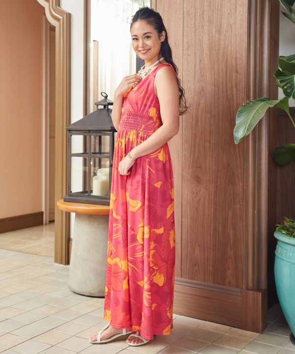 プアアロアロノースリーブドレス FUSHA M