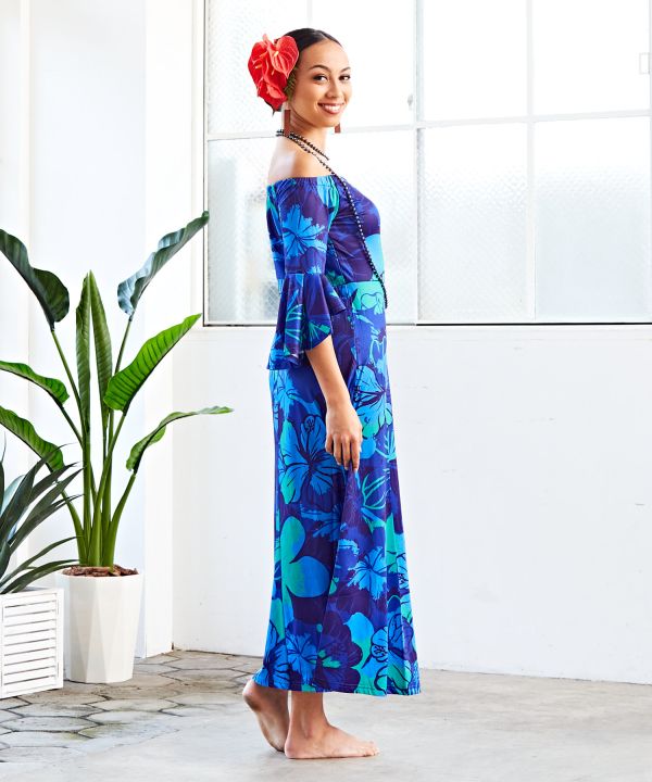 プアアロアロベルスリーブドレス FUSHA M