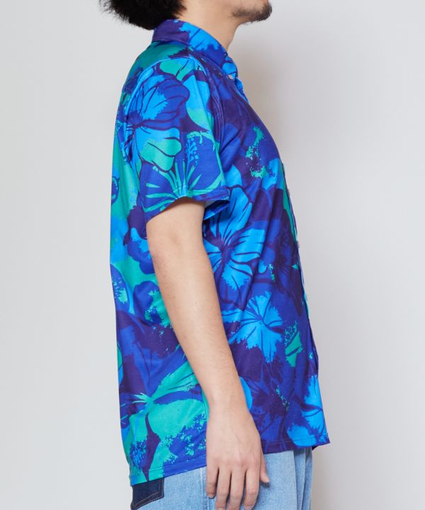 プアアロアロシャツ(Men's) LIME L