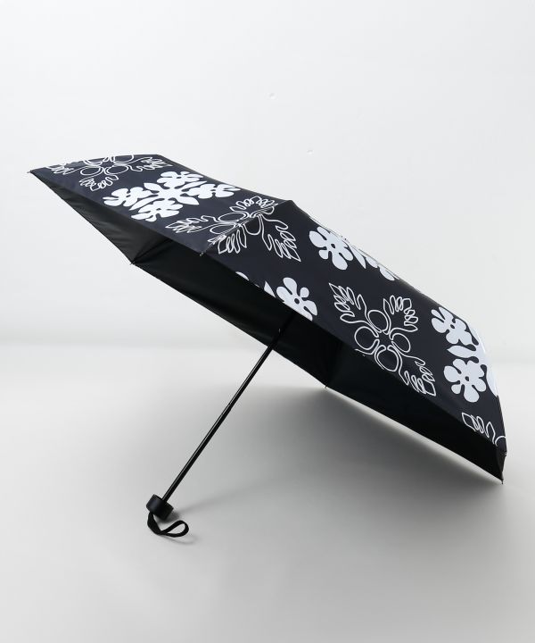 マーマルUVカット折りたたみ傘【晴雨兼用】 BL BANANA LEAF -