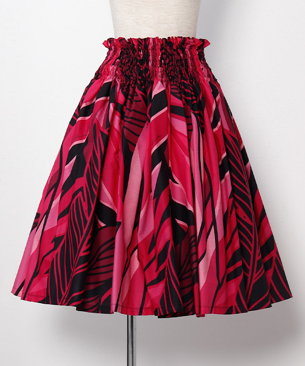 【既製品】シングルパウ73CM丈 バナナリーフ/ブラック系 73CM -