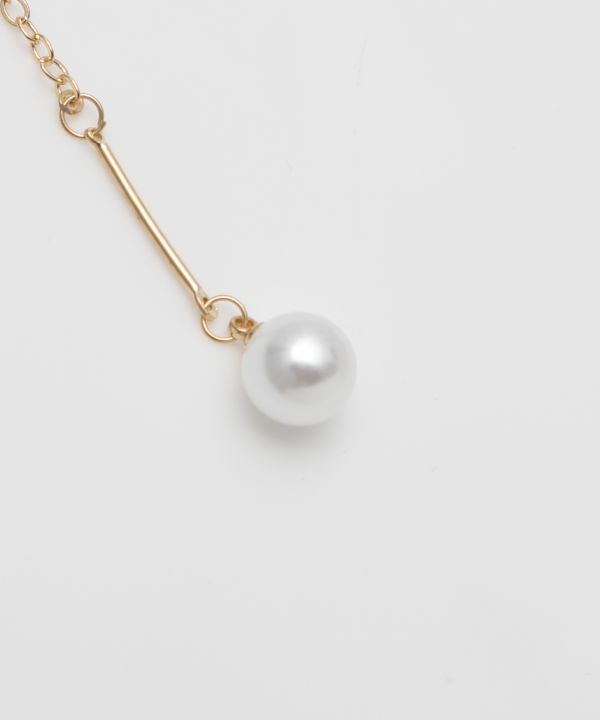 パールオープンネックレス GOLD -