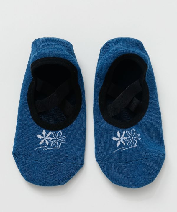 ティアレレッスンソックス NAVY -