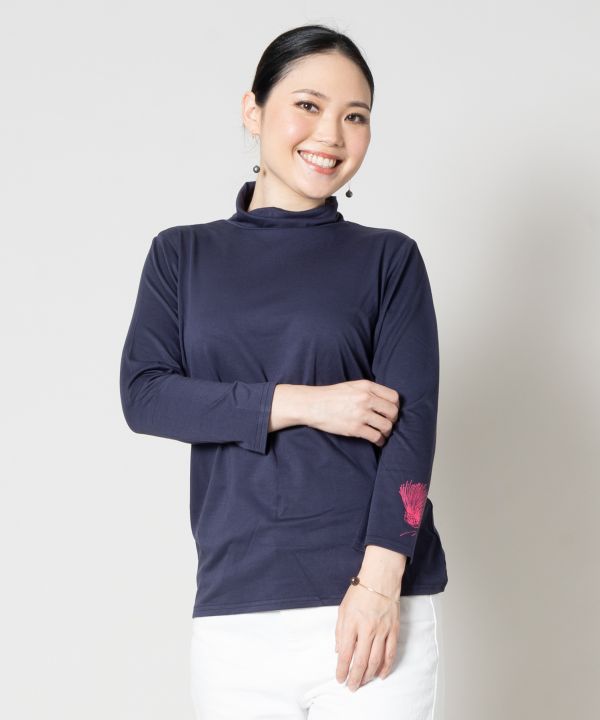 レフアサーモタートルTOP BLACK M