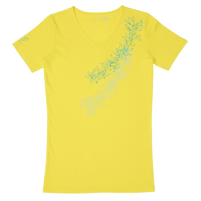 マイレレイVネックTシャツ YELLOW S