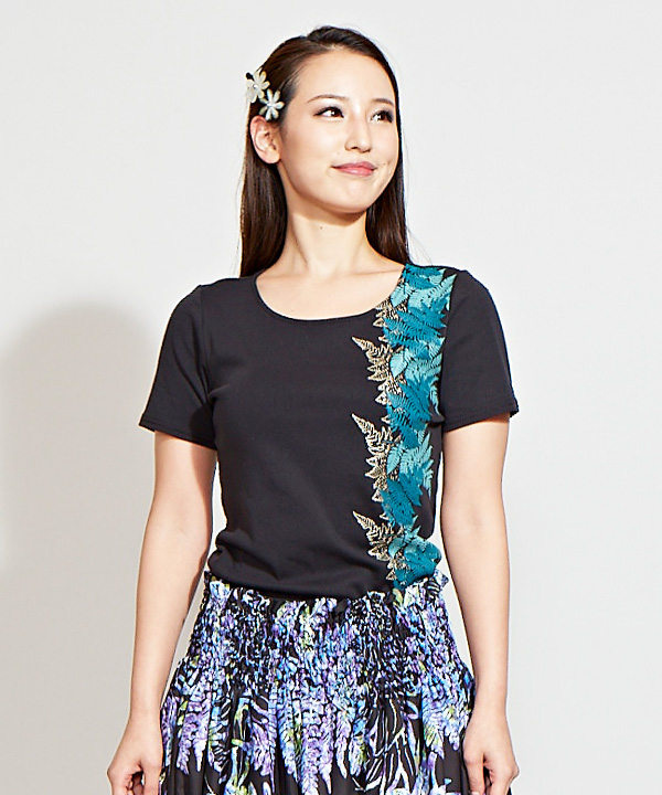 パラーイTシャツ(半袖) BLACK M