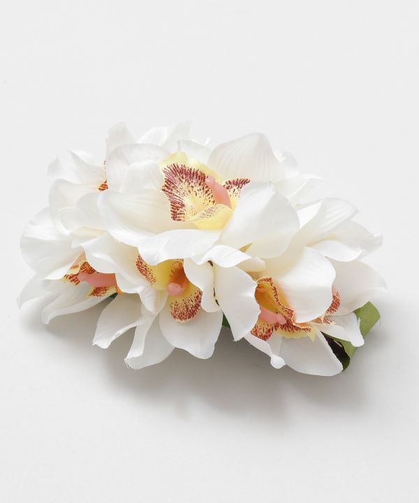 ノーブルシンビジウムクリップ IVORY -