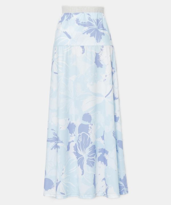 プアアロアロマキシスカート LT BLUE L