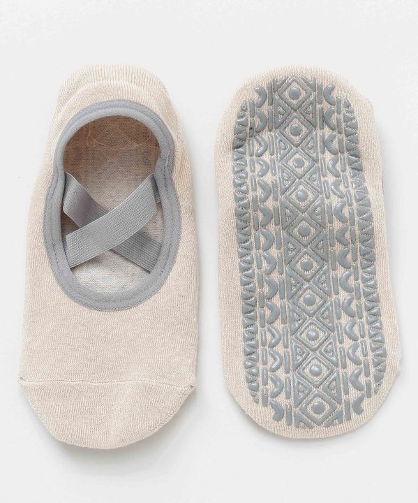 カラーレッスンソックス BEIGE -