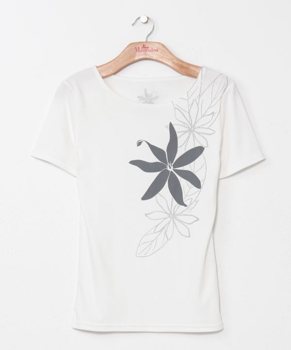 ティアレリーフＴシャツ(半袖) OFF WHITE L