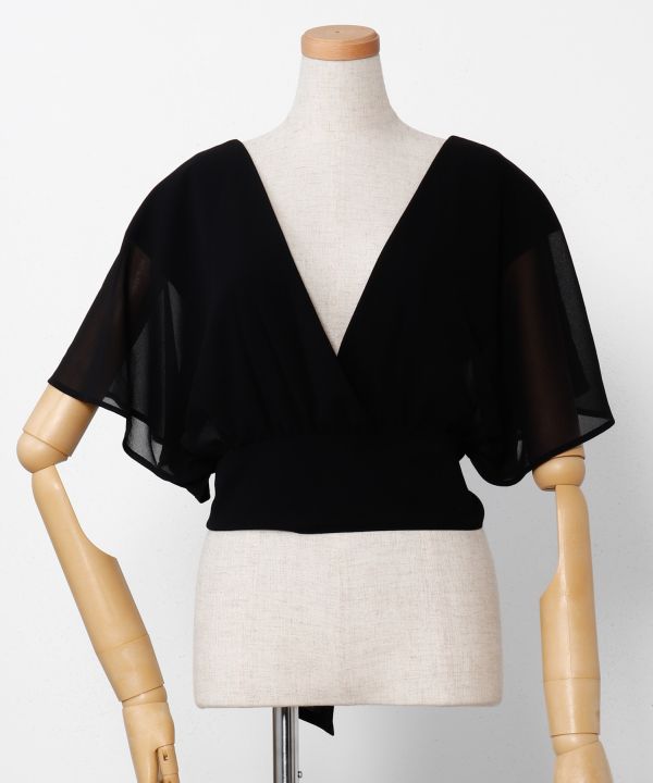 オーラパブラウス BLACK FREE