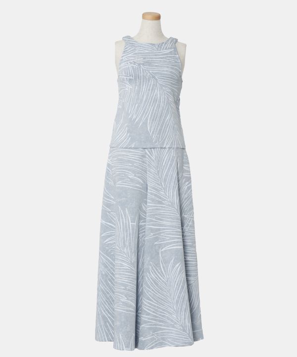 ハパハオレパームセットアップ(パンツスタイル) LT BLUE L