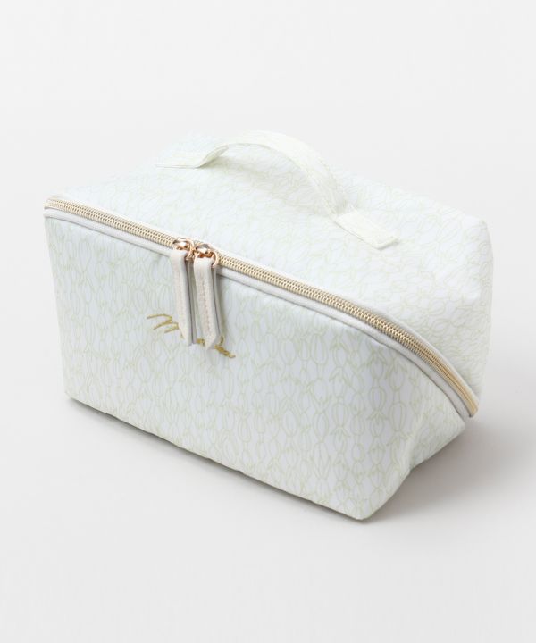 ピカケＢＯＸコスメポーチ WHITE -