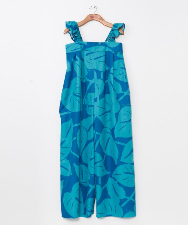 アンスリウムサロペットパンツ TURQUOISE -