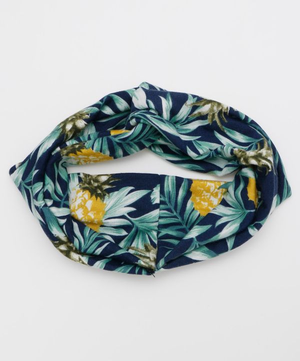 ハワイアンロコヘアバンド NAVY -