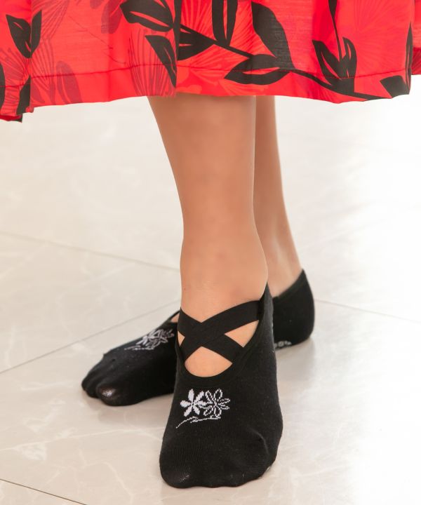 ティアレレッスンソックス BLACK -