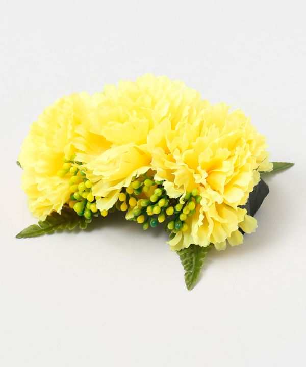 プアカーネーションクリップ YELLOW -