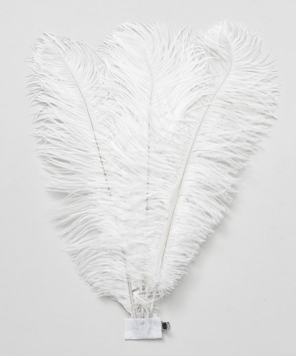ロイヤルフェザークリップ WHITE -