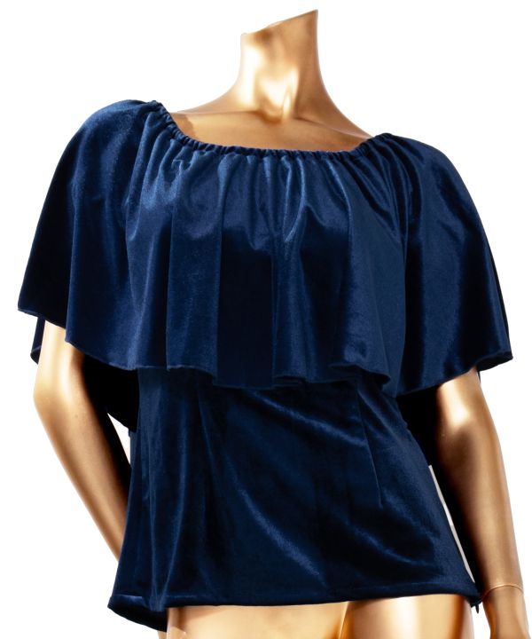 [2026ドレスキャンペーン]ワイドフリルブラウス／ＮＶ 納期1_8 -