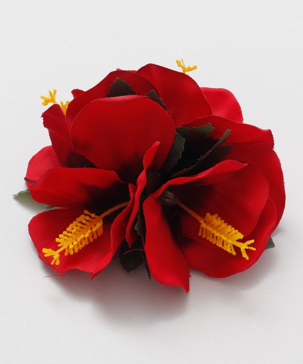 ベルベットハイビスカスクリップ