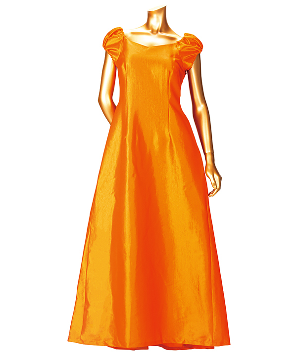 ラグラン袖ドレス 【前後差：5cm】