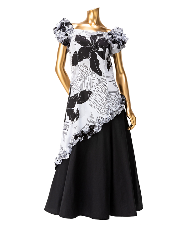 ラグラン袖ドレス