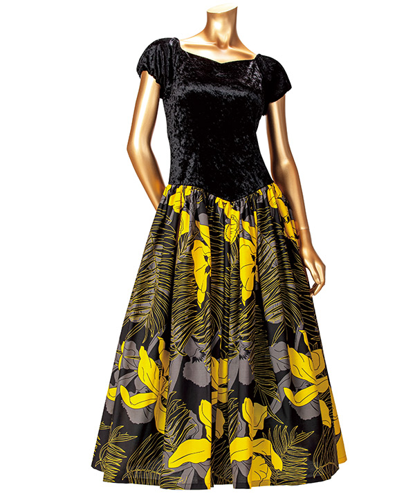 ラグラン袖ドレス