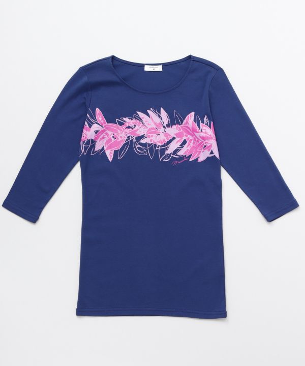 リノティーリーフＴシャツ(7分袖)