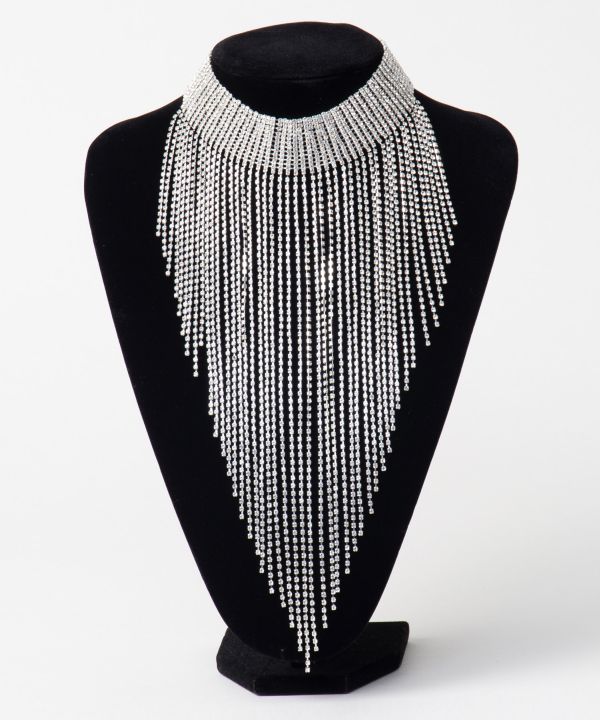 ワイレレロングチョーカーネックレス