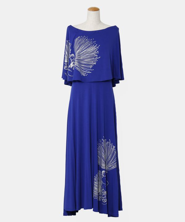 レフア ケープ＆フレアーワンピース