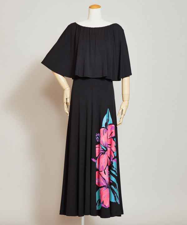 ハイビ　ケープ＆フレアーワンピース[NEW]