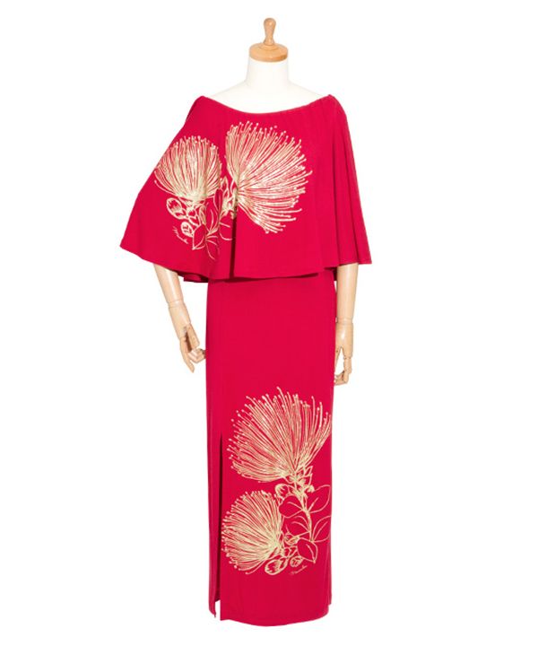 レフア　ケープ＆タイトワンピース