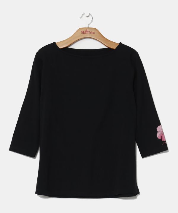 グラデハイビＴシャツ(7分袖)