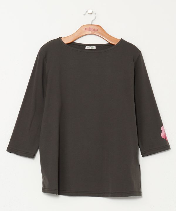 グラデハイビＴシャツ(7分袖)