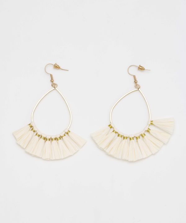 ドロップフリンジピアス