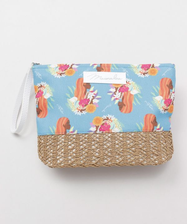 ブルームポーチ【Mighty Su × Maunaloa】