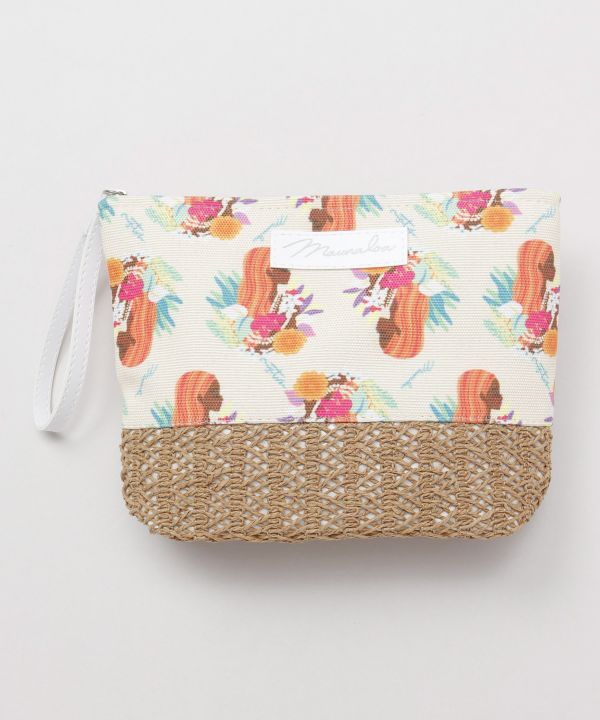 ブルームポーチ【Mighty Su × Maunaloa】