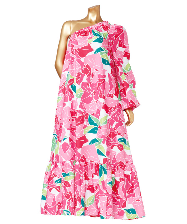 ワンショルダードレス