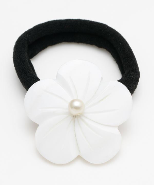 ハイビスカスシェルヘアゴム